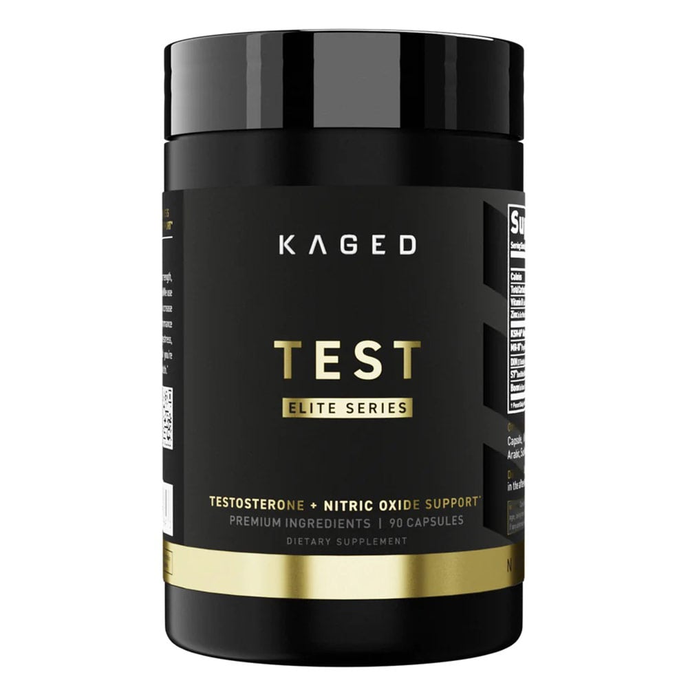 1 - Kaged Muscle Elite Series Test,  90 capsules  Unflavoured 