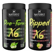 Naturyz Pre-Form X6 & Ripped X6 0.88 lb Combo- 2 Piece(s)/Pack Aam Panna & Guava
