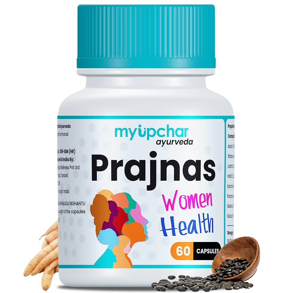 1 - myUpchar Ayurveda Prajnas Women Health,  60 capsules  Unflavoured 