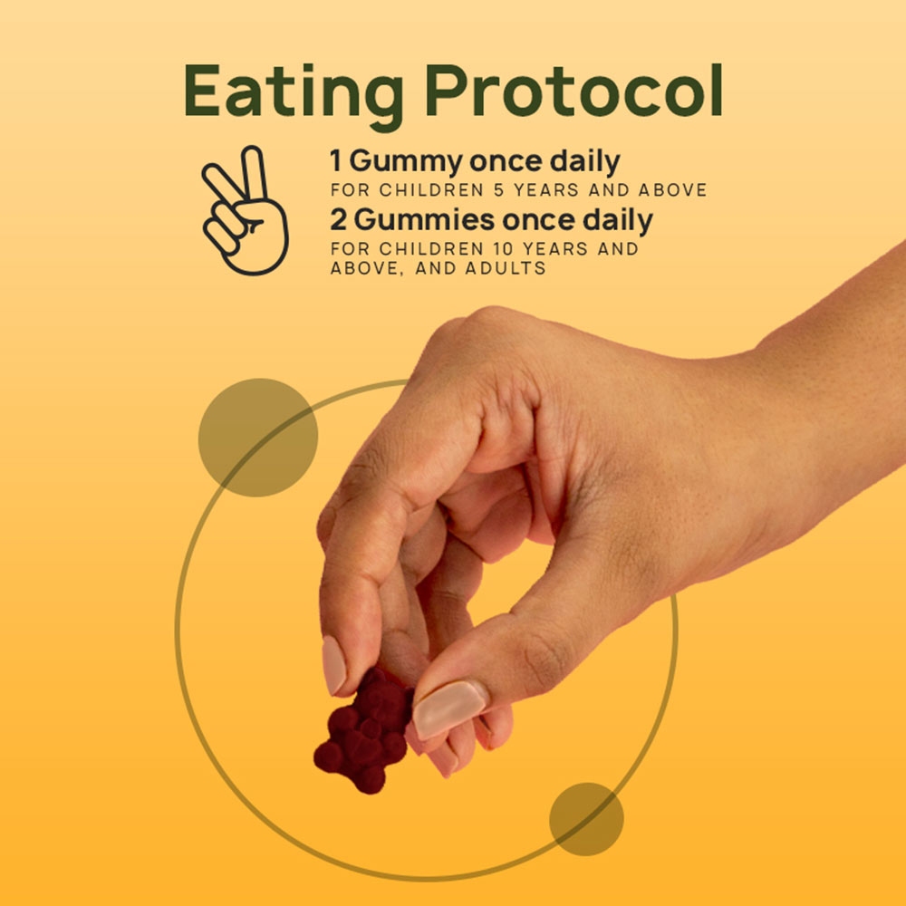 5 - The Co Being GummyHugs of Multivitamins,  30 gummies  Strawberry 