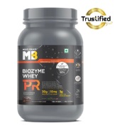 MuscleBlaze Biozyme Whey PR, 1 kg (2.2 lb), Chocolate Fudge