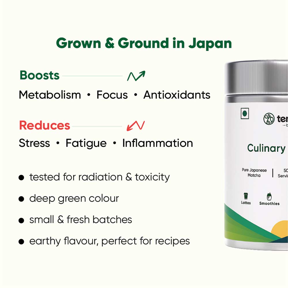4 - Tencha Culinary Matcha Green Tea Powder,  50 g  Japanese Matcha (Pack of 2) 