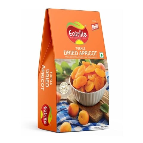 1 - Eatriite Turkle Dried Seedless Apricots,  Unflavoured  200 g 
