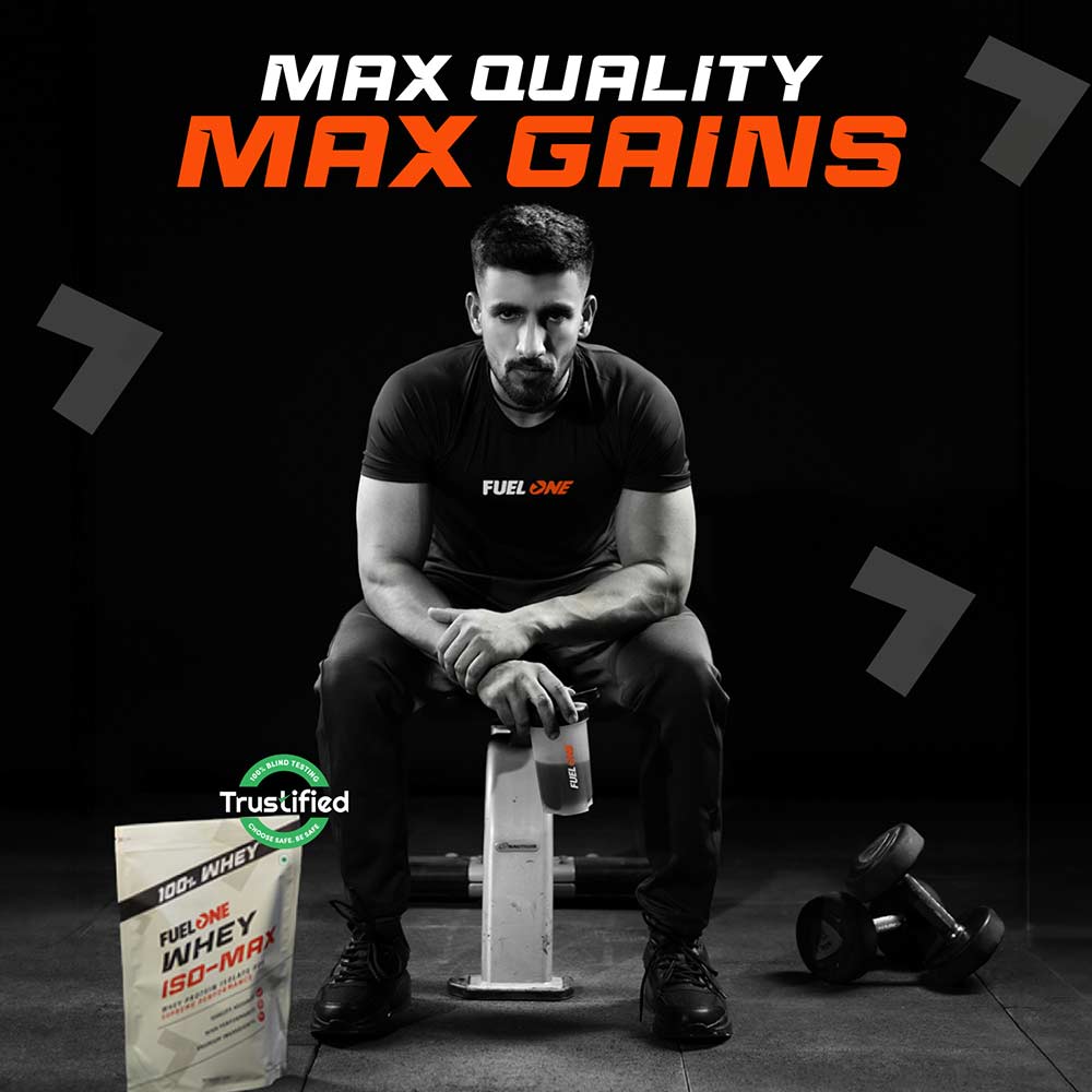 9 - Fuel One Whey Iso-Max,  2.2 lb  Cafe Mocha