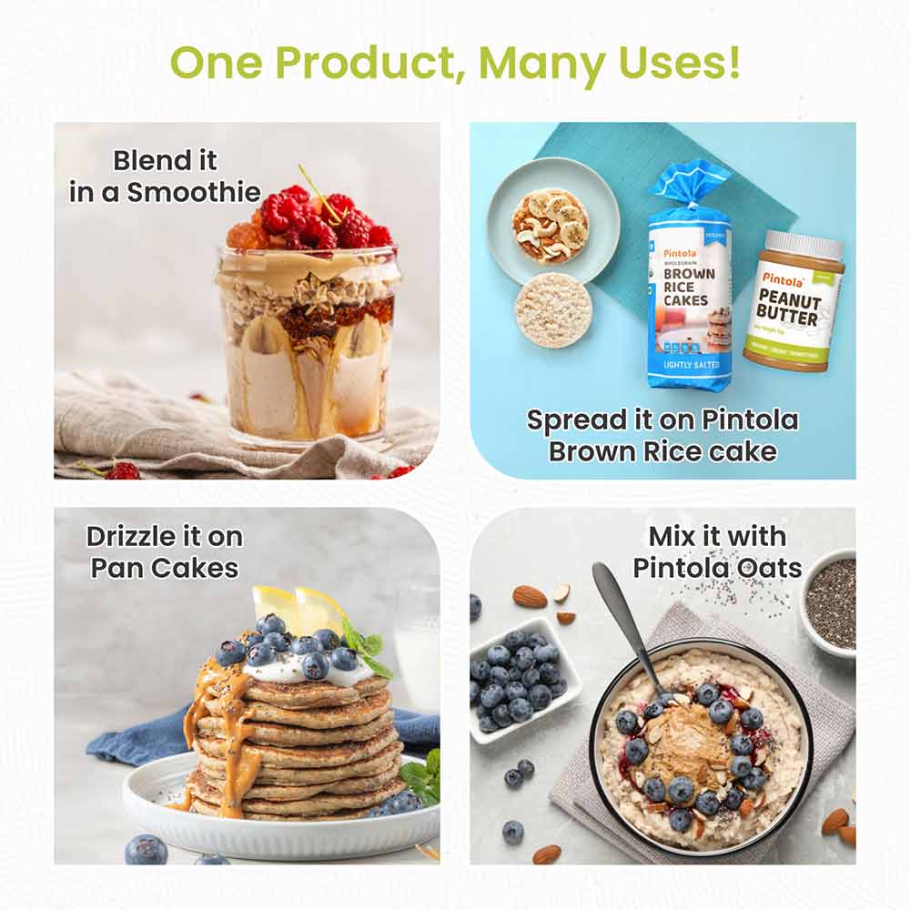 5 - Pintola Organic Peanut Butter,  2.5 kg  Creamy 