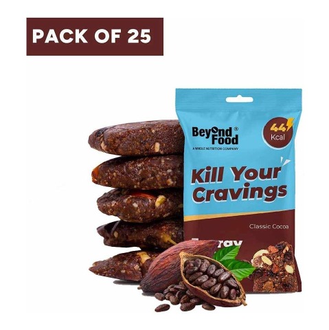 Beyond Food Energy Bite, 25 Piece(s)/Pack Classic Cocoa