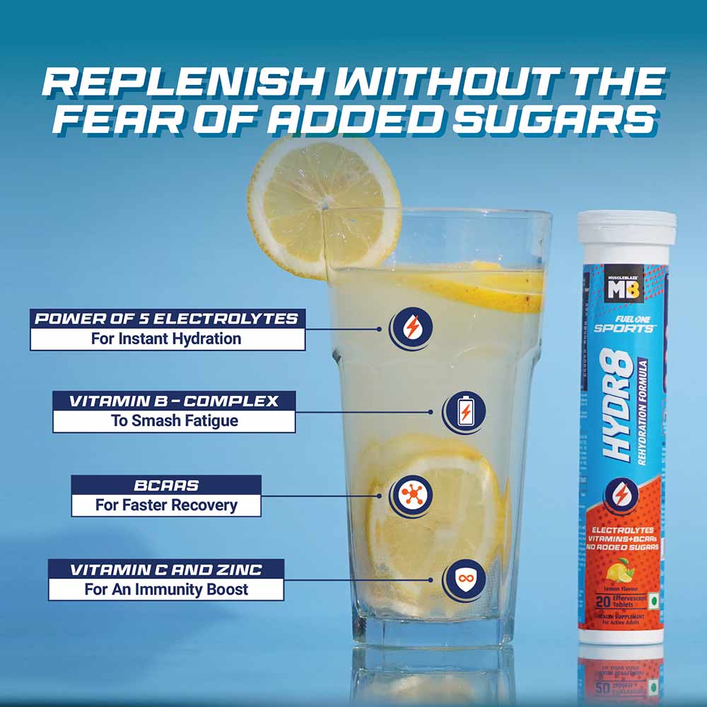 3 - MB Fuel One Sports Hydr8 20 tablet(s) combo OP,  2 Piece(s)/Pack  Lemon 