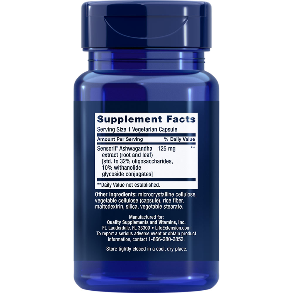 1 - Life Extension Optimized Ashwagandha,  60 veggie capsule(s) 