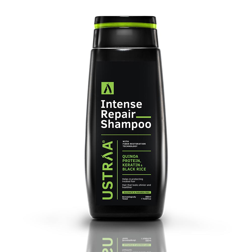 1 - Ustraa Intense Repair Shampoo,  250 ml  with Keratin & Black Rice 