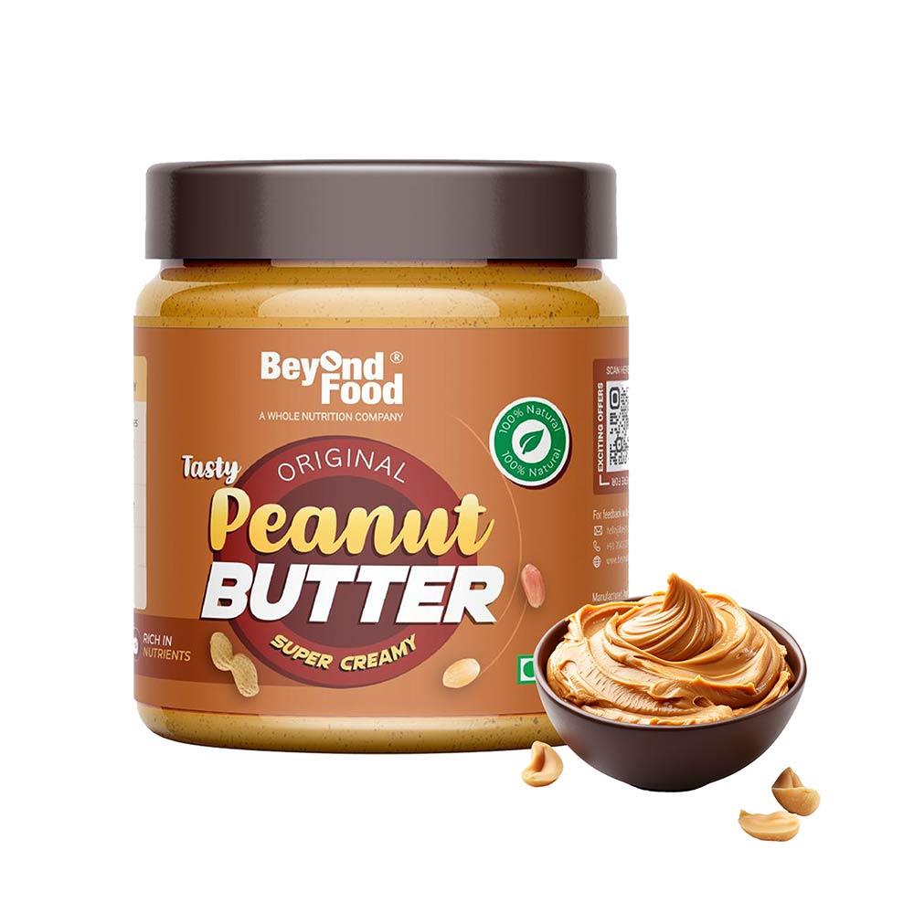 5 - Beyond Food Peanut Butter,  1 kg  Super Creamy 