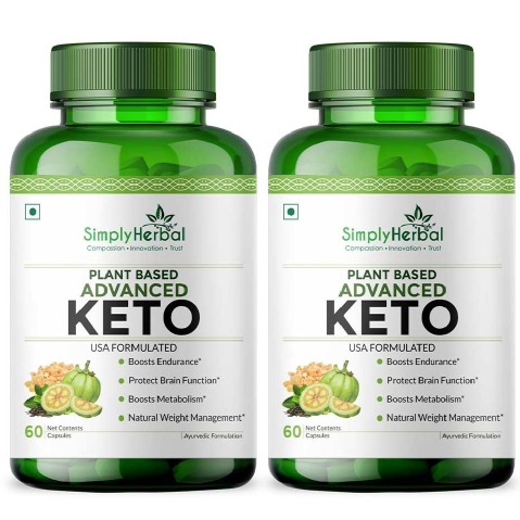 1 - Simply Herbal Advance KETO 1000mg (Pack of 2),  60 capsules 