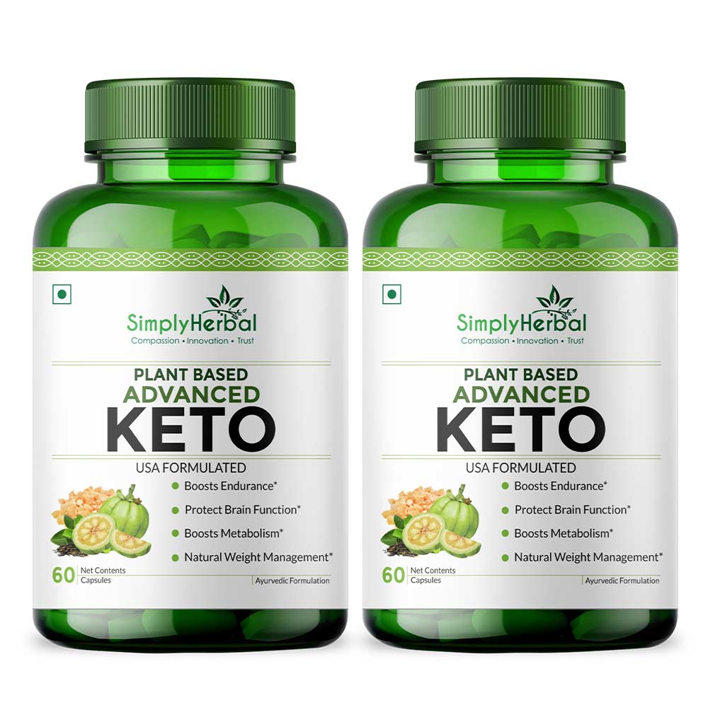 1 - Simply Herbal Advance KETO 1000mg (Pack of 2),  60 capsules 