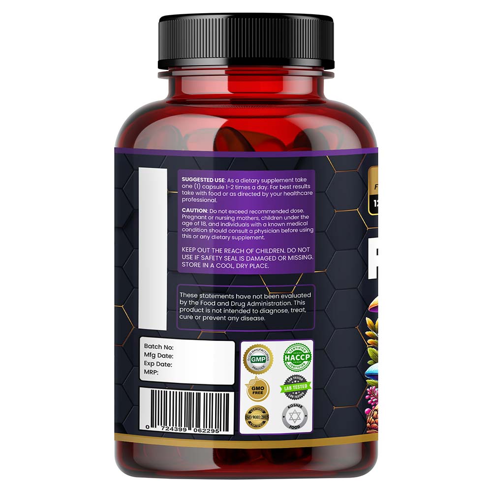 2 - Humming Herbs Pine Bark Extract 1200mg,  60 capsules 