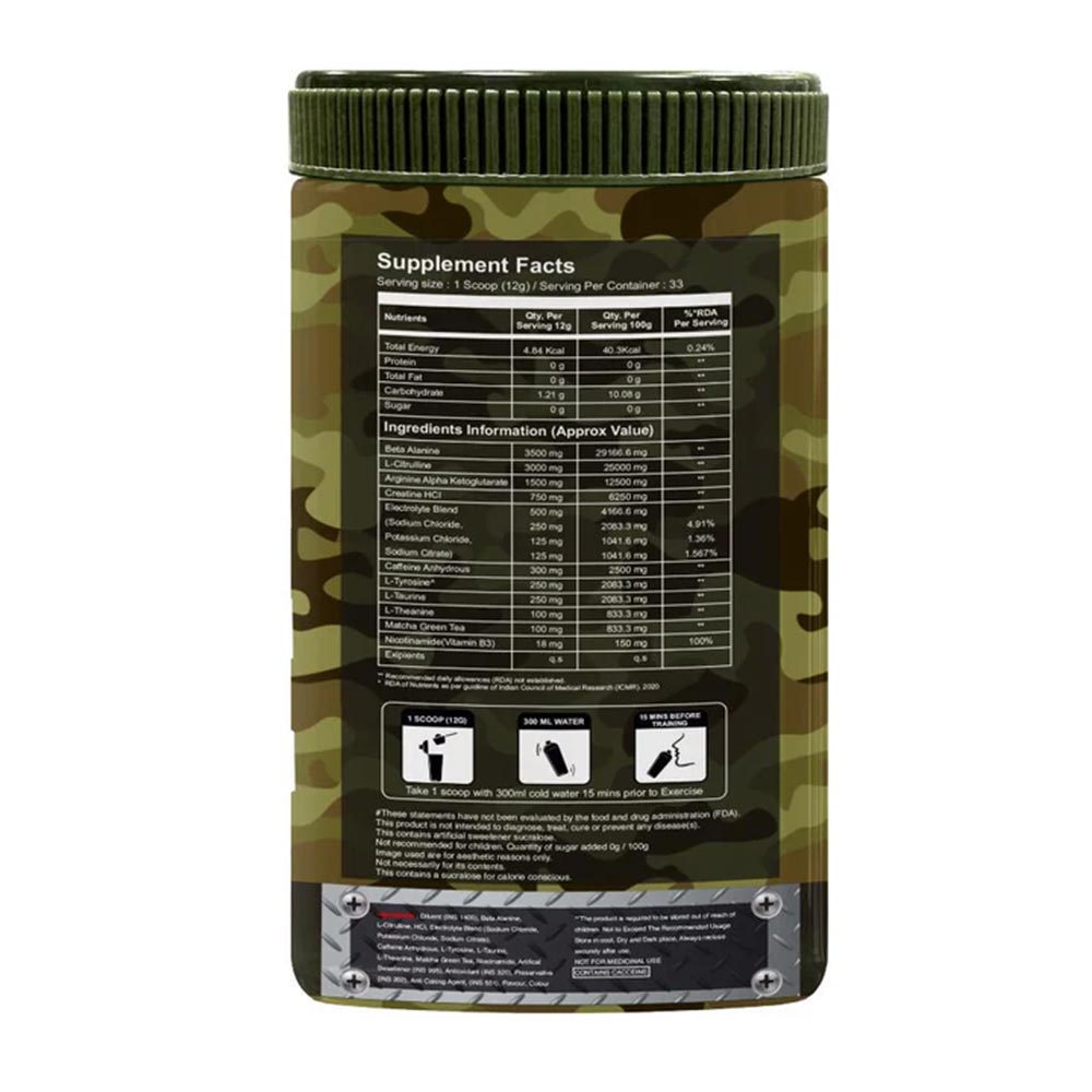 3 - Big Flex Nuke Pre Workout,  0.88 lb  Wild Berries 