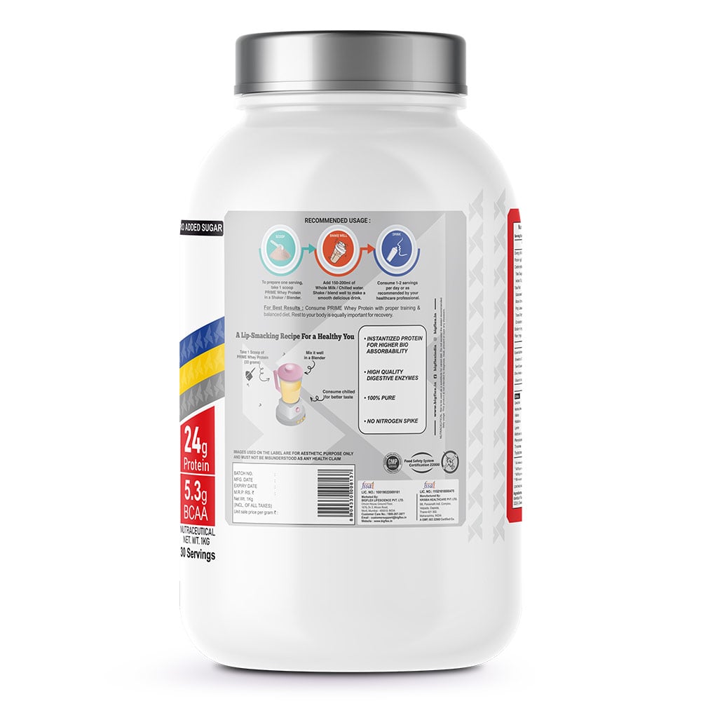 3 - Big Flex Prime Whey Protein,  2.2 lb  Cafe Frappe 