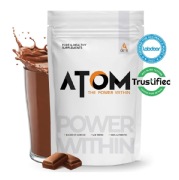 AS-IT-IS Nutrition ATOM Nitro Whey with Creatine- 2.2 lb Double Rich Chocolate