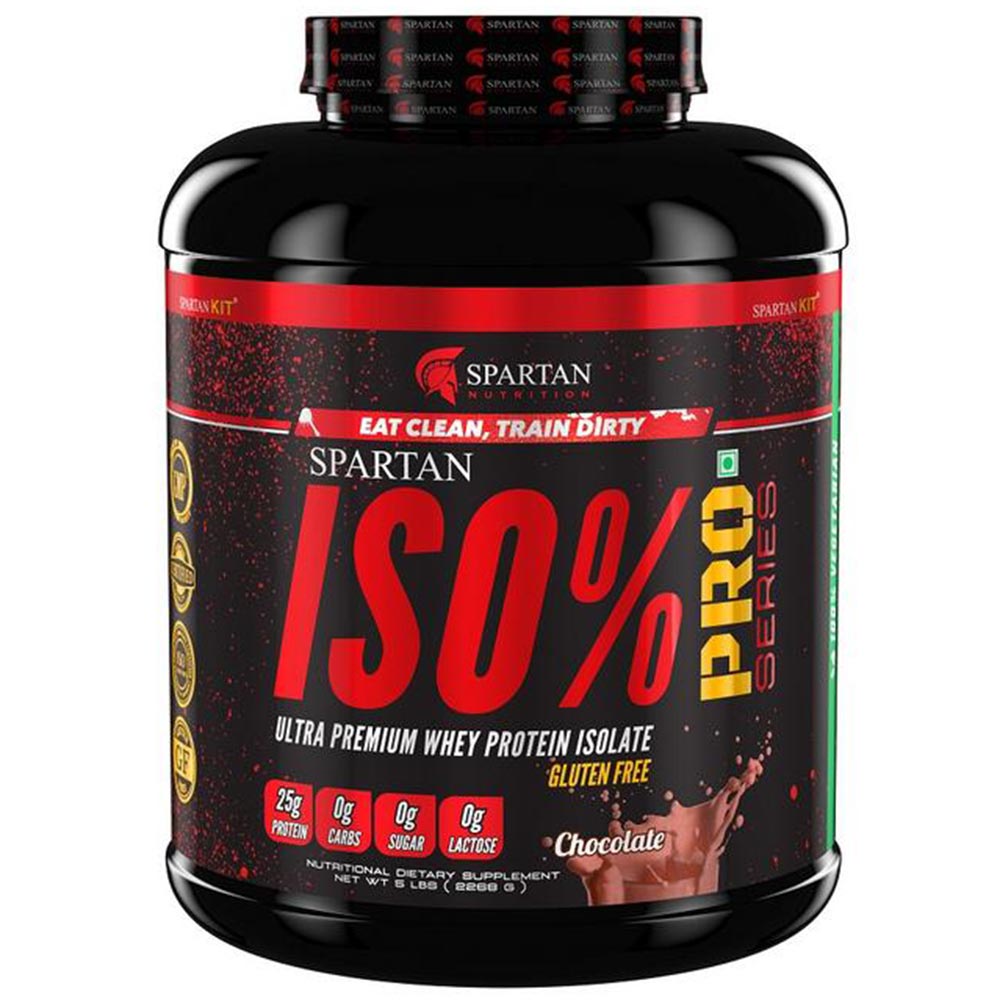 Spartan Nutrition ISO Pro Series,  5 lb  Chocolate 