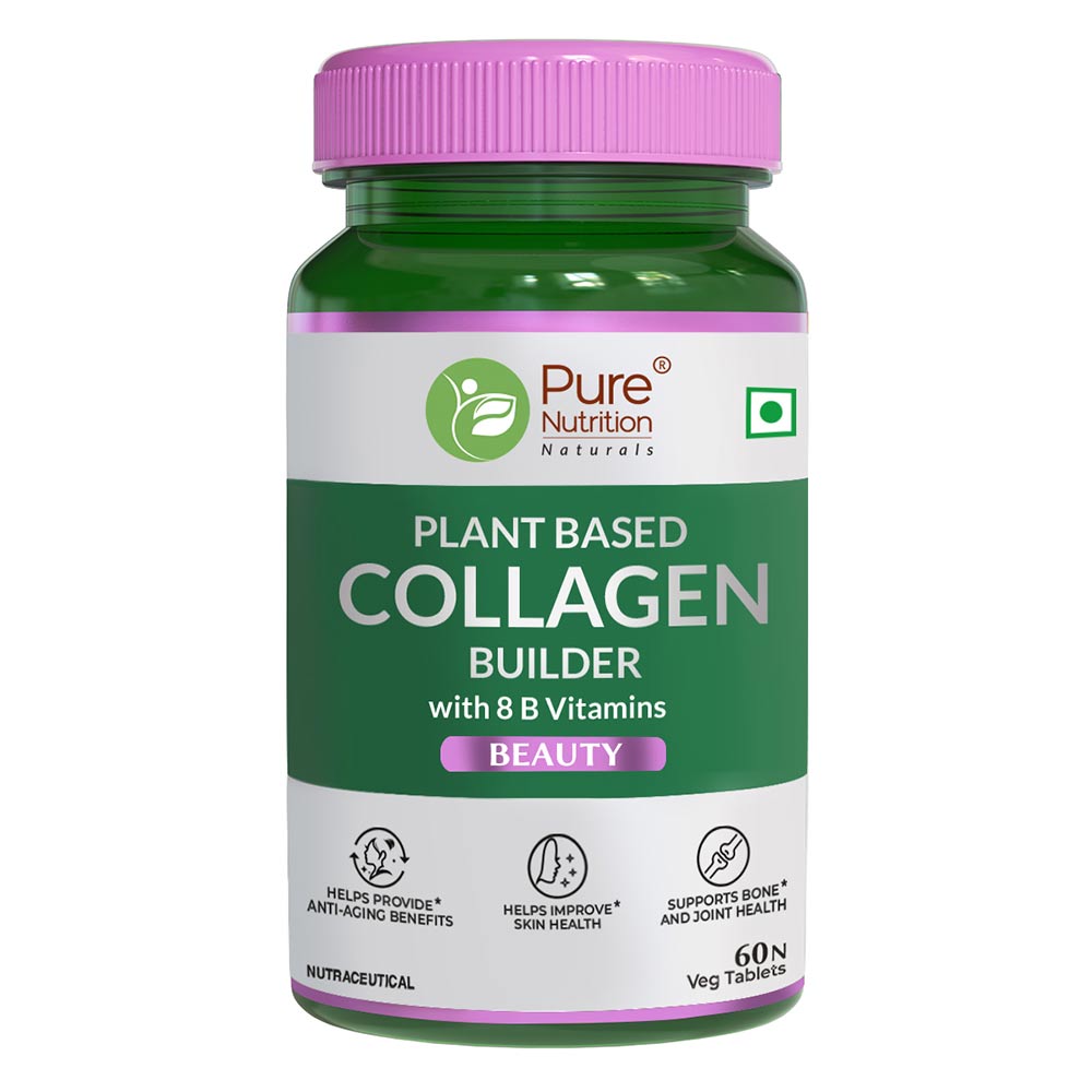 1 - Pure Nutrition Plant Based Collagen Builder,  60 tablet(s)  Unflavoured 