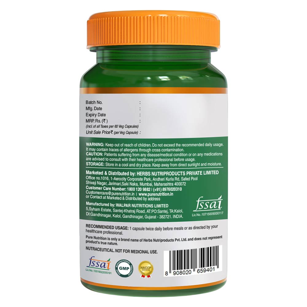 3 - Pure Nutrition FATMELT,  60 veggie capsule(s) 