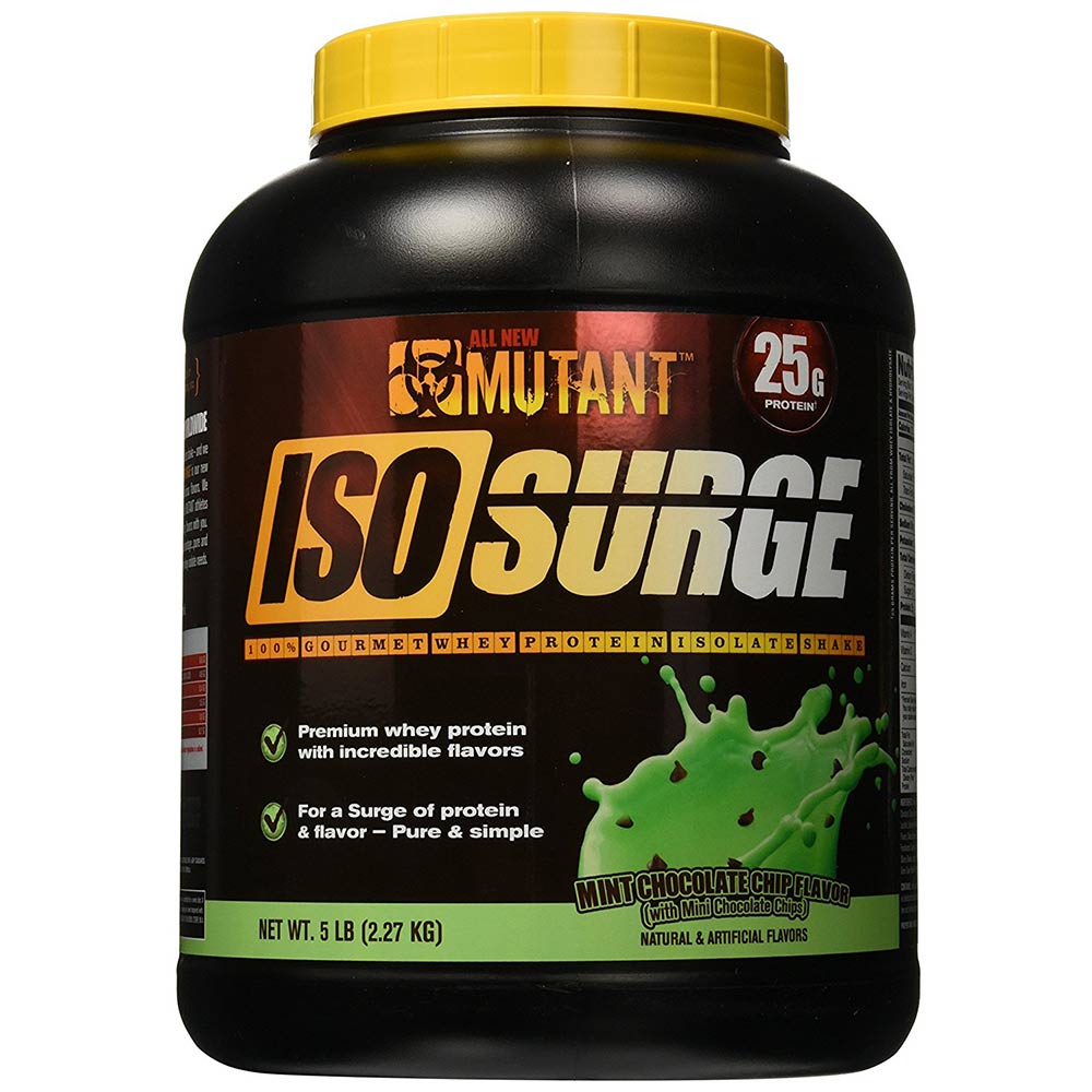 1 - Mutant ISO Surge,  5 lb  Mint Chocolate Chip 