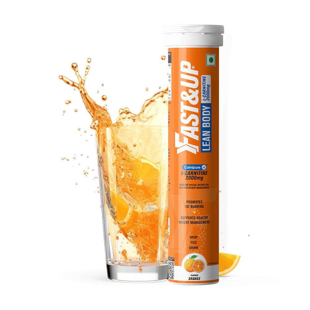 3 - Fast & Up Lean Body with L-Carnitine 2000mg,  20 tablet(s)  Orange (Pack of 3) 