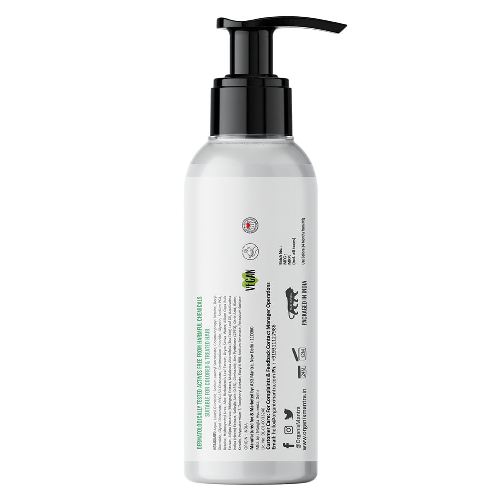 2 - Organix Mantra ZeroFlake 2in1 Shampoo + Conditioner,  120 ml  Anti Dandruff 