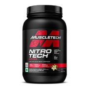 MuscleTech Nitrotech Ripped Low Fat Whey Protein- 1.99 lb French Vanilla Bean