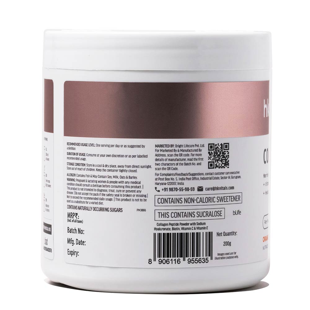 23 - HK Vitals Collagen 200g and Biotin Combo,  Orange + Unflavoured  60 tablet(s) 