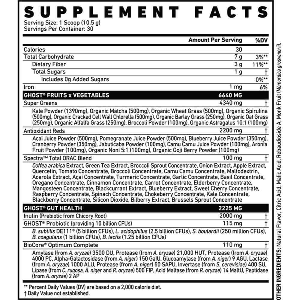 3 - Ghost Greens Superfood,  0.69 lb 