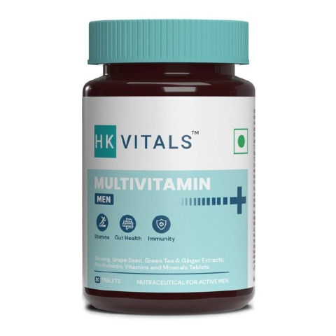 3 - HealthKart HK Vitals Multivitamin Plus Men OP,  30 tablet(s)  Unflavoured 