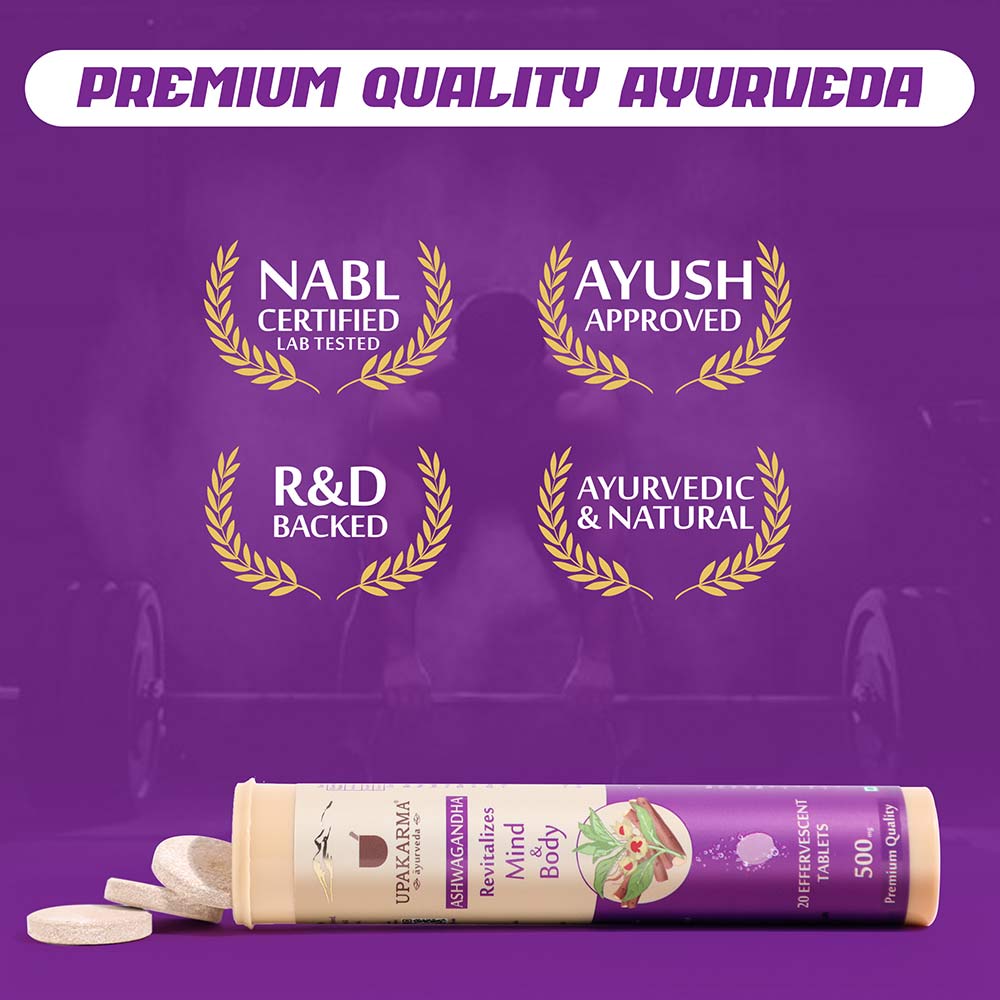 4 - Upakarma Ayurveda Ashwagandha,  20 tablet(s) 