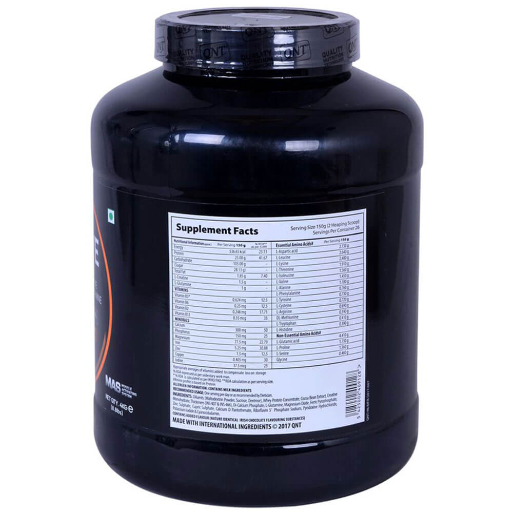 supplement - QNT Massive Mass,  8.8 lb  Irish Chocolate 