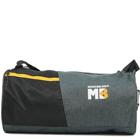 1 - MuscleBlaze Gym Bag,  Grey 21 L 