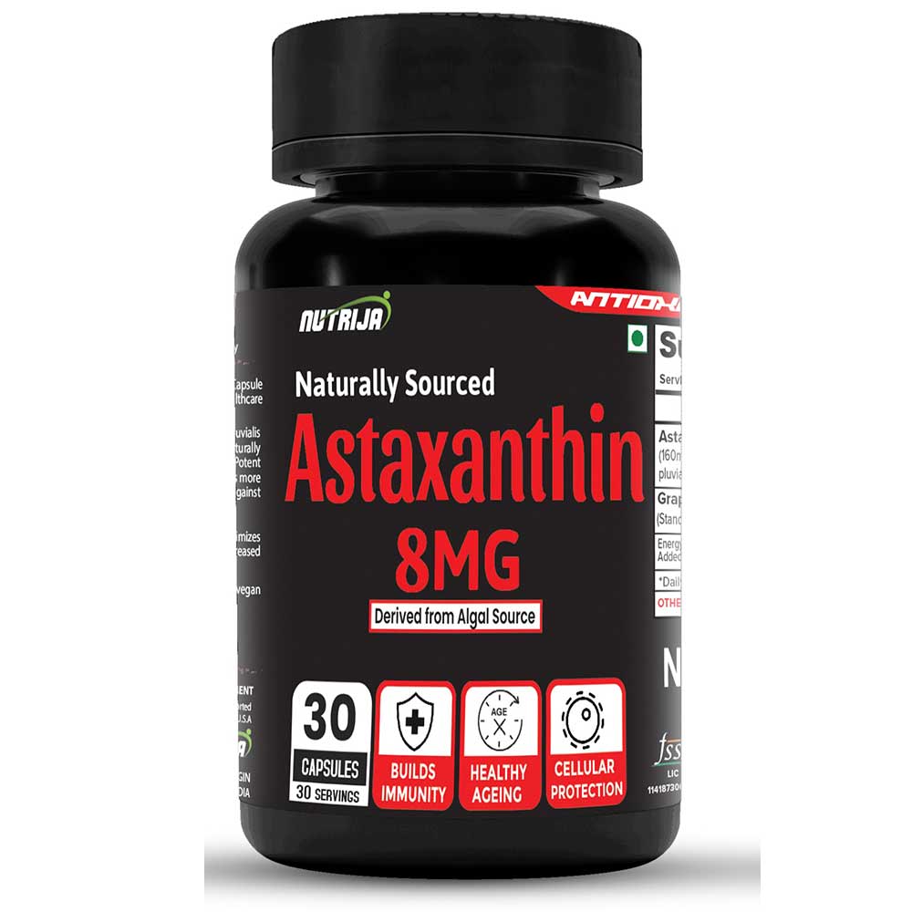 1 - NutriJa Astaxanthin 8mg,  30 capsules 