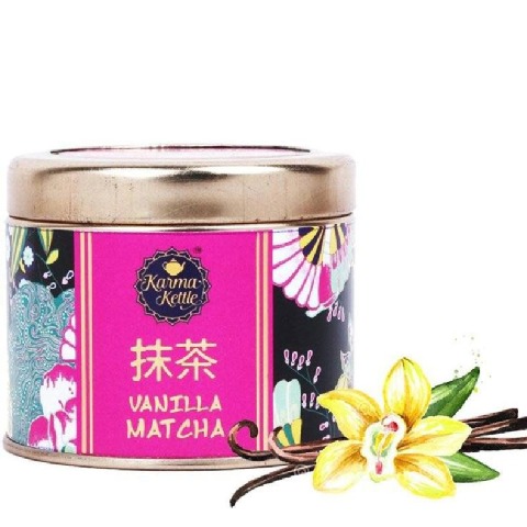 1 - Karma Kettle Matcha Green Tea Powder,  50 g  Vanilla 