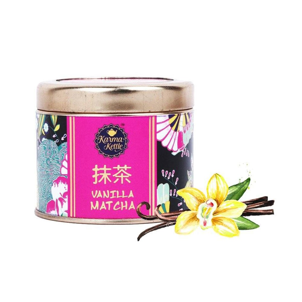 1 - Karma Kettle Matcha Green Tea Powder,  50 g  Vanilla 