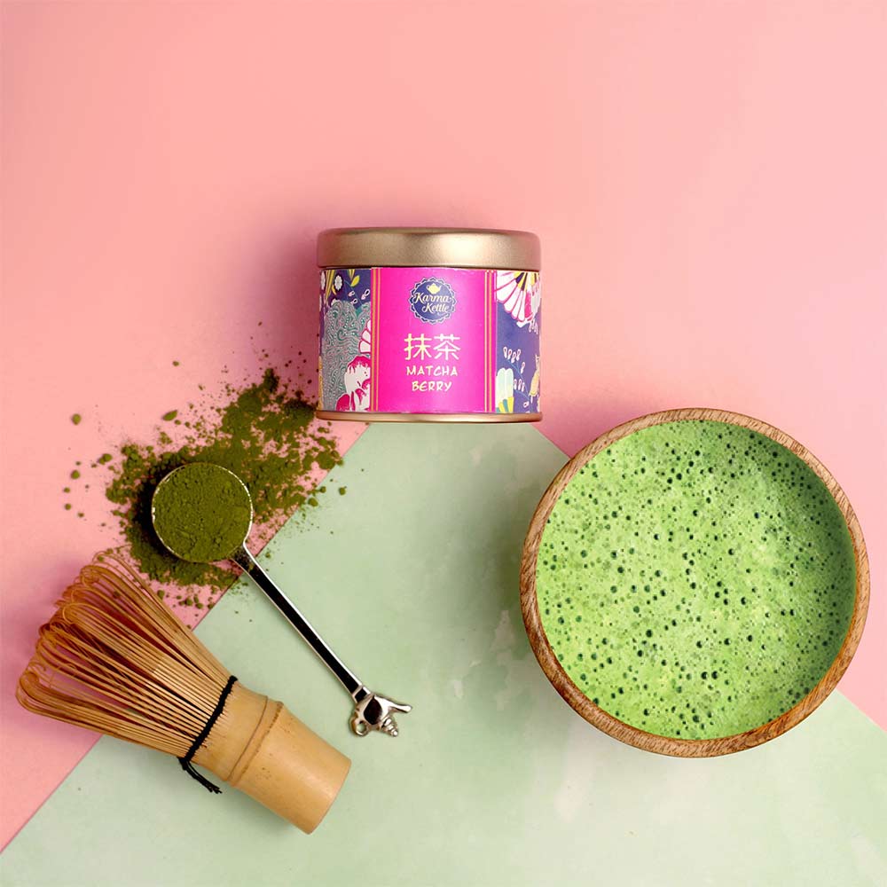 2 - Karma Kettle Matcha Green Tea Powder,  50 g  Berry 