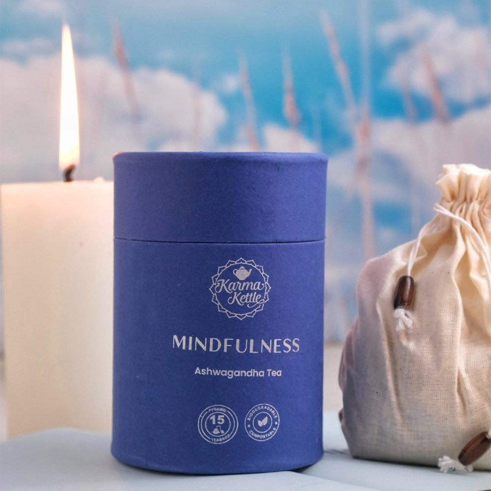 2 - Karma Kettle Mindfulness Ashwagandha Tea,  Natural  15 Tea Bag(s) 