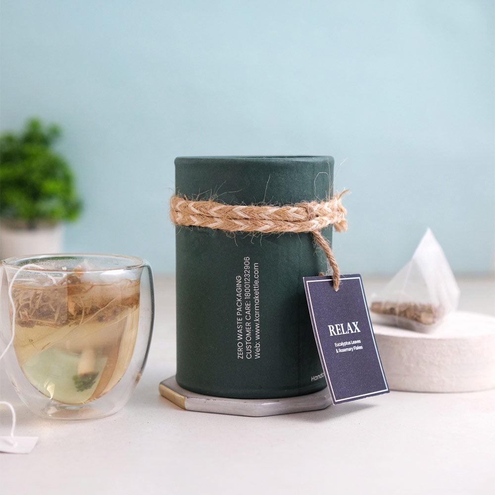 11 - Karma Kettle Relax Eucalyptus & Rosemary Tea,  Natural  15 Tea Bag(s) 