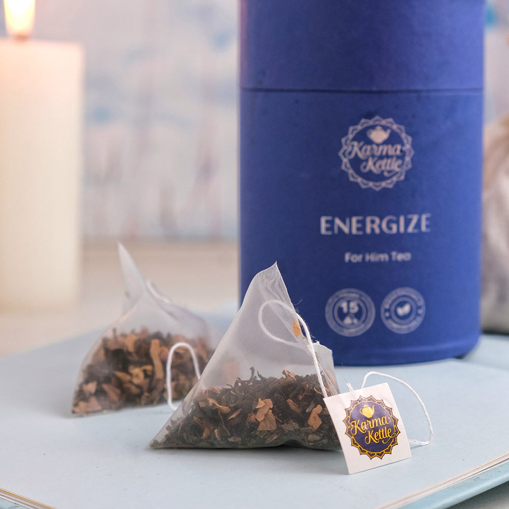 3 - Karma Kettle Energize For Him Tea,  Natural  15 Tea Bag(s) 