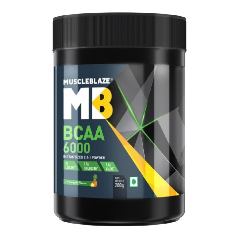 2 - MuscleBlaze BCAA 6000,  0.44 lb  Pineapple 