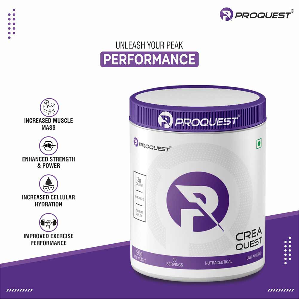 6 - Proquest CreaQuest,  Unflavoured with Shaker  0.19 lb 