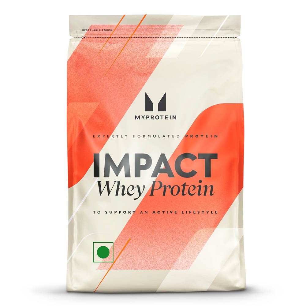 1 - Myprotein Impact Whey Protein,  2.2 lb  Unflavoured 