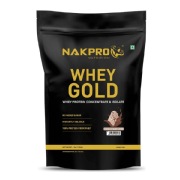 Nakpro Whey Gold Protein Concentrate- 2.2 lb Chocolate Cream