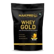Nakpro Whey Gold Protein Concentrate- 2.2 lb Mango