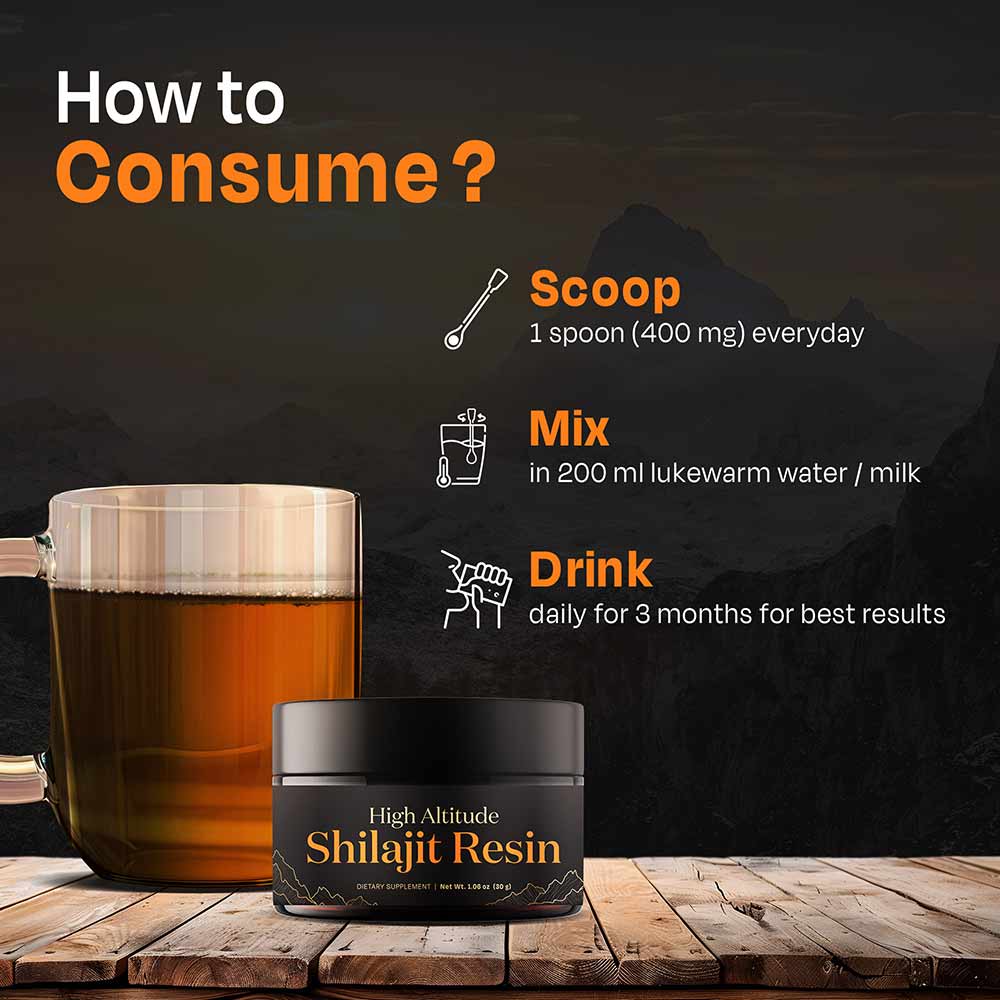 3 - Auric High Altitude Shilajeet Resin,  30 g 