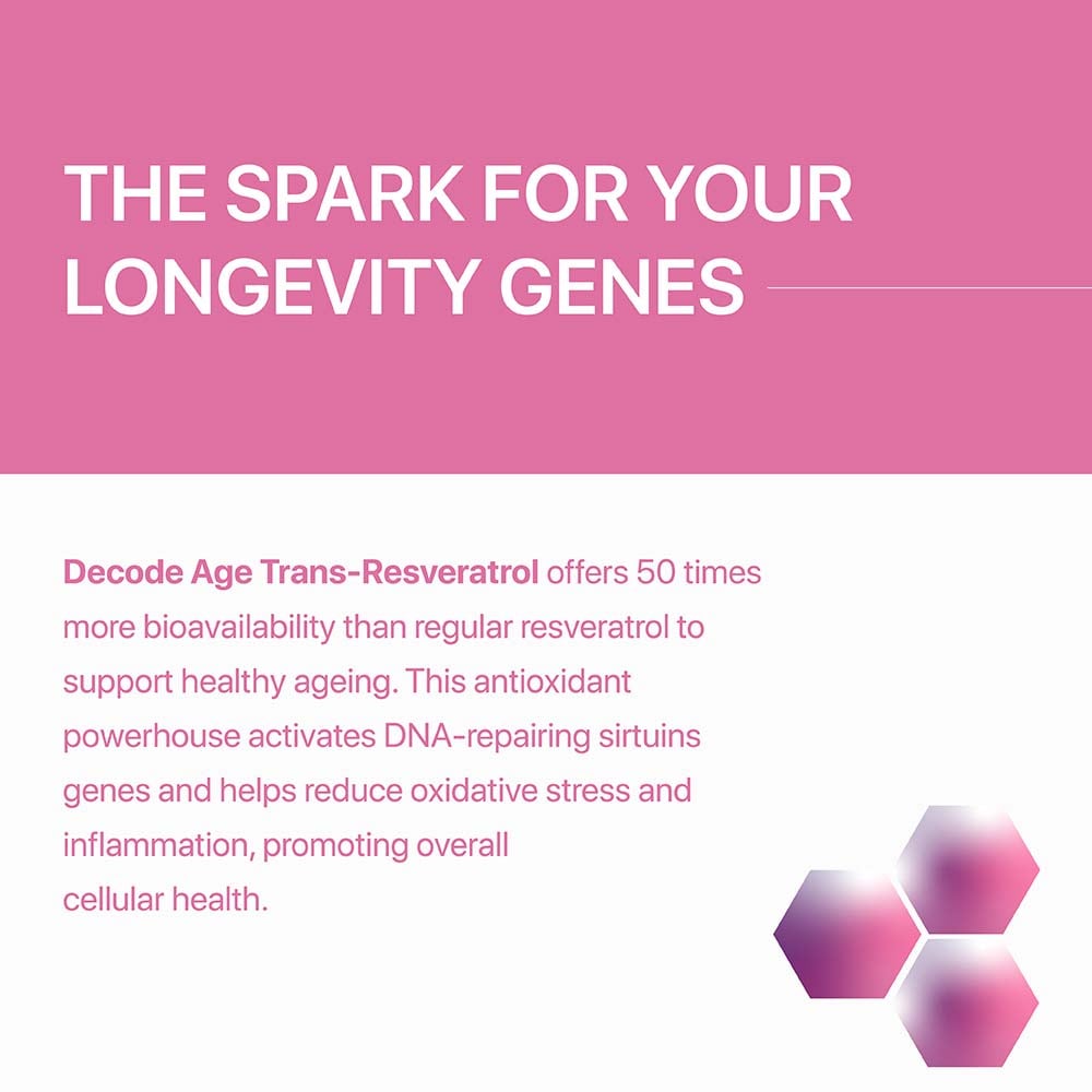 4 - Decode Age Trans-Resveratrol 250,  60 veggie capsule(s) 