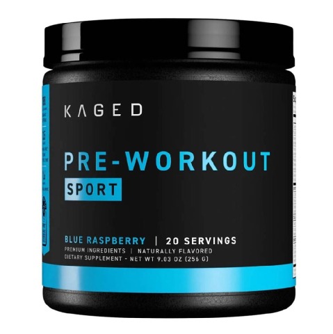 1 - Kaged Muscle Pre-Workout Sport,  0.56 lb  Blue Rasspberry 