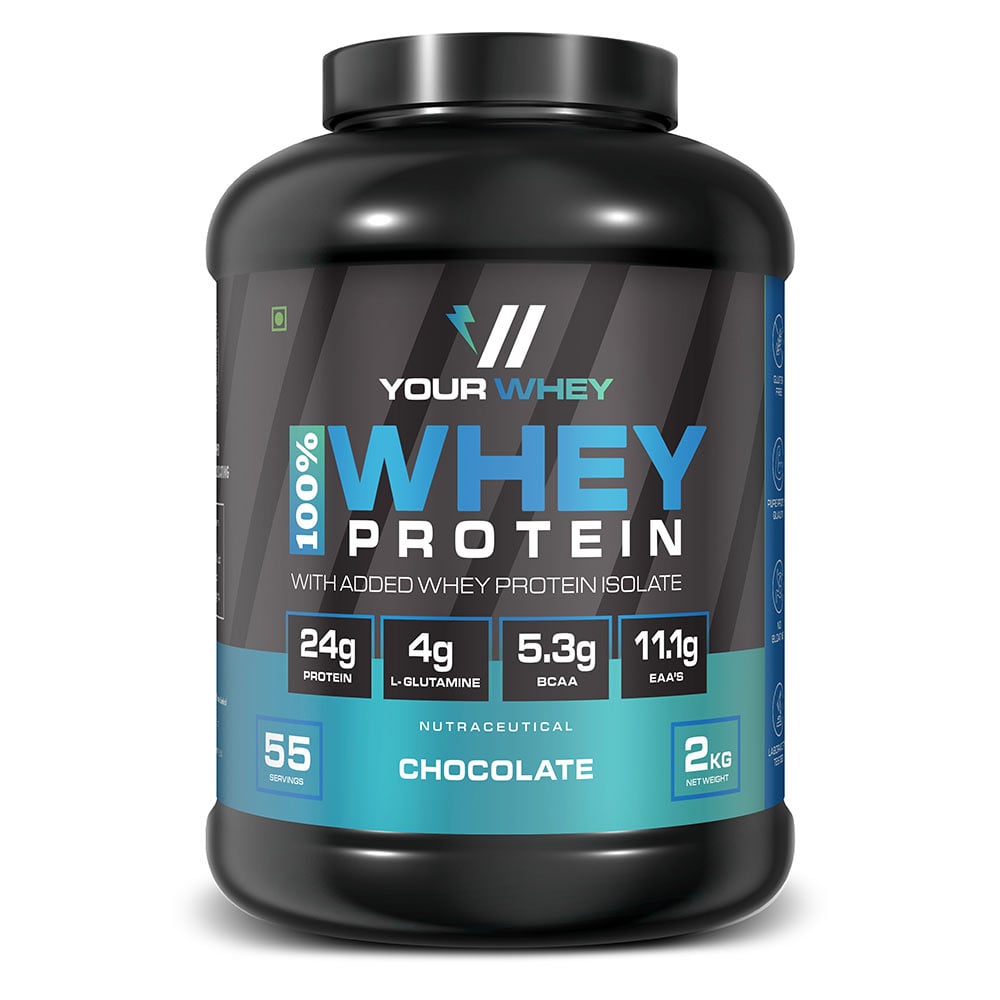 1 - YourWhey 100% Whey Protein,  4.4 lb  Chocolate 