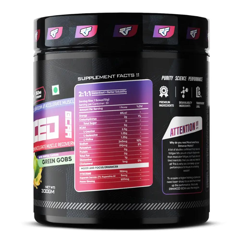 2 - Repfuel Sports Enhanced BCAA,  0.66 lb  30 Servings  Blueberry Blast 